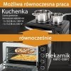 Piekarnik elektryczny z kuchenką elektryczną Clatronic KK 3786